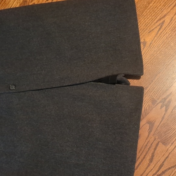 Vtg London Fog 100% wool deep charcoal long length dressy winter coat sz 42R - Picture 2 of 13